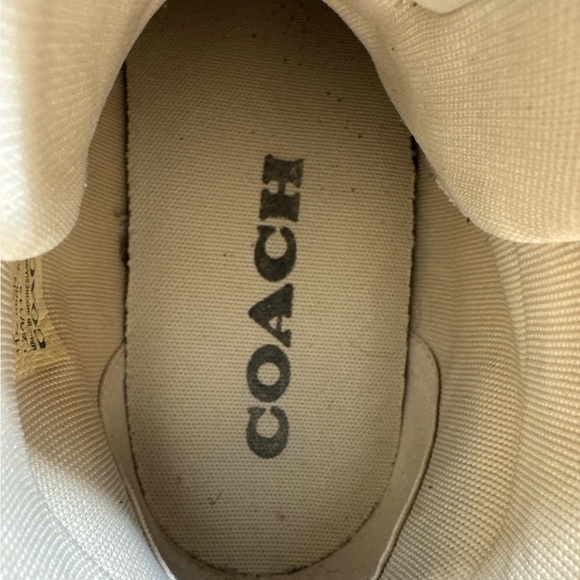 Coach gently used clip high top in black size 11D - Picture 6 of 8